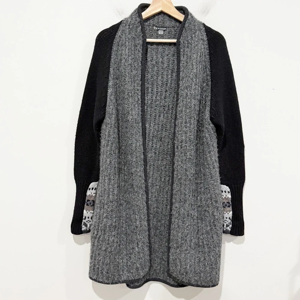 SMARTWOOL CHUP Speren Wrap Sweater Women's Cabincore Warmth Size Small